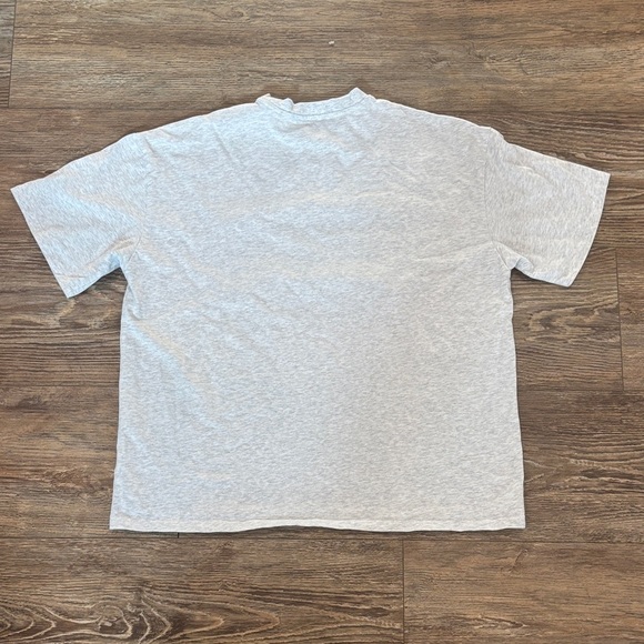 White Fox Decade Classics Varsity Oversized Tee Grey Marle Women's Size L / XL - Picture 10 of 10